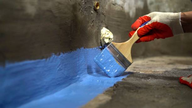 SJ Waterproofing Pros commercial waterproofing team near Elwood, NY